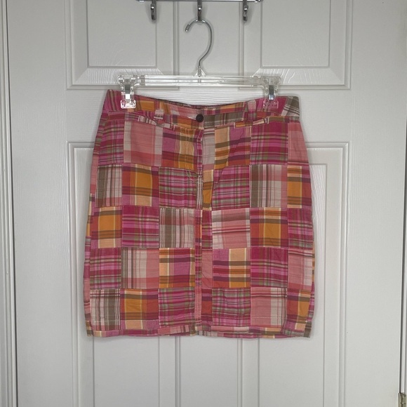 Vintage Y2K Tommy Hilfer multi color patchwork skirt | 0 - Picture 2 of 9